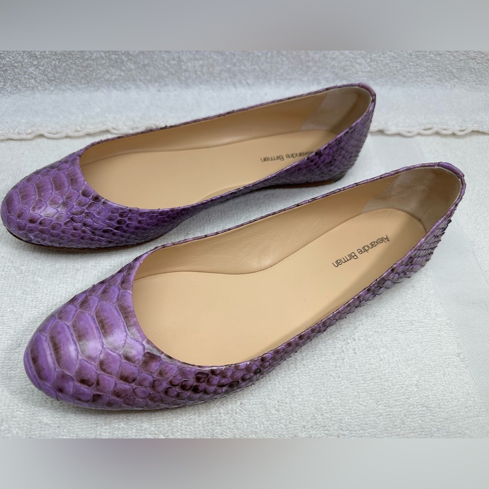 Alexandre Birman Genuine Python Ballet Flats - image 4